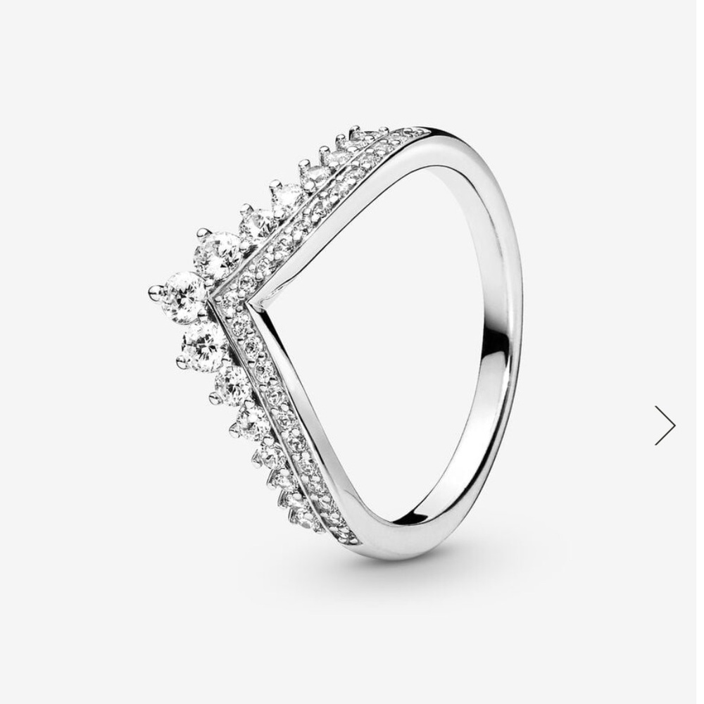 Pandora Princess Wishbone Ring